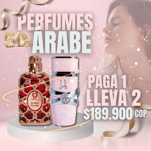 SET DE YARA LATTAFA Y AMBER ROUGE EN PROMOCIÓN