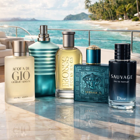 AQUA DE GIO, HUGO BOSS, LE MALE, SAUVAGE, EROS
