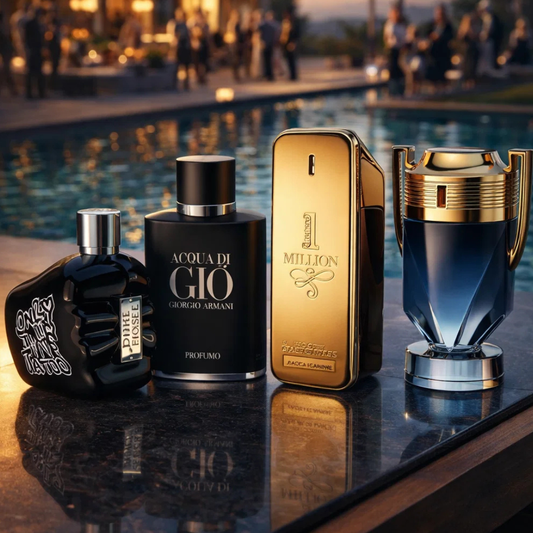 DIESEL, ACQUA, ONE MILLION, INVICTUS