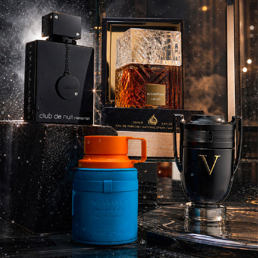 INVICTUS VICTORY, MANDARIN SKY, CLUB DE NUIT, KHAMRAH ESTUCHE