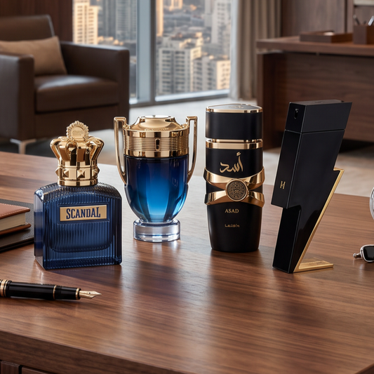 SCANDAL EDP INTENSE, ASAD, BADBOY, INVICTUS PARFUM
